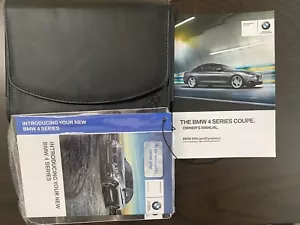 BMW 2016 4 Series Coupe Owner’s Manual Set W/ Cargo - Picture 1 of 1