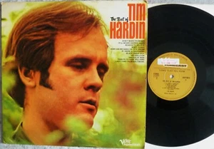 RARE PROMO~THE BEST OF TIM HARDIN~A1/B1~1969 VERVE UK STEREO LP~FOLK ROCK~(VG++) - Bild 1 von 5