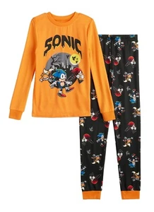 Sonic The Hedgehog Halloween Pajamas Boys Size 4 6 8 10 Kids In Costume Girl NWT - Picture 1 of 4