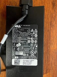 OEM Genuine Dell 130 Watt PA-4E AC Adapter DA130PE1-00 M55GJ JU012 WRHKW - Photo 1/2