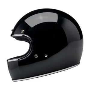 Gringo ECE R22.06 Helmet - Gloss Black - Picture 1 of 23