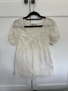 fleur wood Top - Picture 1 of 5