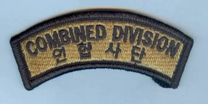 2d INFANTRY DIVISION "COMBINED DIVISION" SHOULDER TAB ... MULTICAM / OCP - Picture 1 of 1