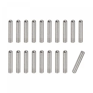 50Pcs 3mm x 10mm Dowel Pin Shelf Support Pegs 304 Stainless Steel Cylindrical... - Picture 1 of 6