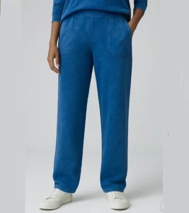 J. Jill Cotton French Terry Hose Garment-Dyed Fit Dunkelblau Gr. L Petite - Bild 1 von 9
