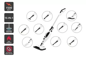 Premium 15-in-1 Steam Mop With 15 fantastic functions, by Kogan - Picture 1 of 10