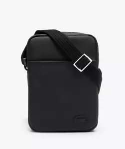 LACOSTE Unisex Slim Vertical Camera Bag NH2340-000 Noir - Picture 1 of 6