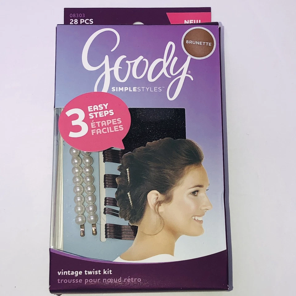 Goody Simple Styles Vintage Twist Kit for Blondes. & Shipped
