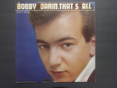 original 1959 "Bobby Darin: That's All" first ATCO label VG disc EX cover - Image 1 of 4