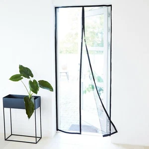 Premium Magnet Fliegengitter Tür 100x210 cm Selbstklebend, Insektenschutz Balkon - Bild 1 von 8