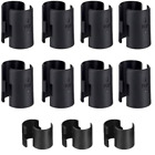 25 Pairs 3/4 Inch Shelf Lock Clip Wire Shelving Lock Clips Sleeves Replacements