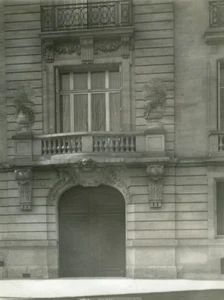 France Paris Modern House Avenue Hoche old LP Photo 1900' - Imagen 1 de 4