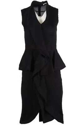 MINIVESTIDO GIVENCHY MEZCLA SEDA CON VOLANTES FR 38 UK 10 Foto 1 de 4