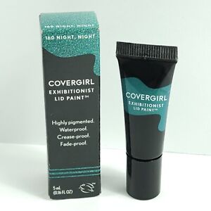 2x Covergirl Exhibitionist Lid Paint 160 NIGHT NIGHT Waterproof Cream Eyeshadow