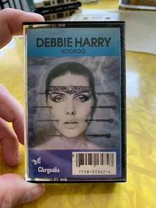 Debbie Harry- Kookoo- Cassette Tape 1981 Chrysalis Debra Vintage Cool Butterfly - Picture 1 of 12