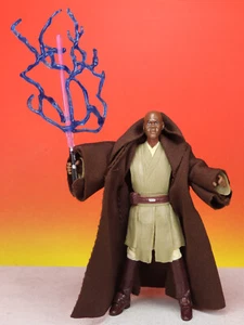 Star Wars 30th Anniversary MACE WINDU Revenge of The Sith 3.75" Figure 6 Hasbro - Picture 1 of 3
