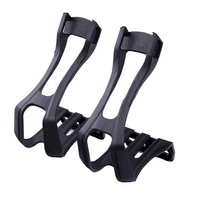 EVO E-Sport Resin Toe Clips for Road, Hybrid & Mountain Pedals - Large Fit & - Image 1 of 2