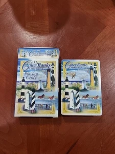 VINTAGE PLAYING CARDS | NORTH CAROLINA | CUTER BANKS | Sealed New | FULL DECK - Picture 1 of 6
