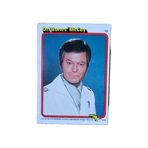 STAR TREK - MOVIE - Card #12 - DR "BONES" McCOY / DeFOREST KELLEY -  1979 - Picture 1 of 1