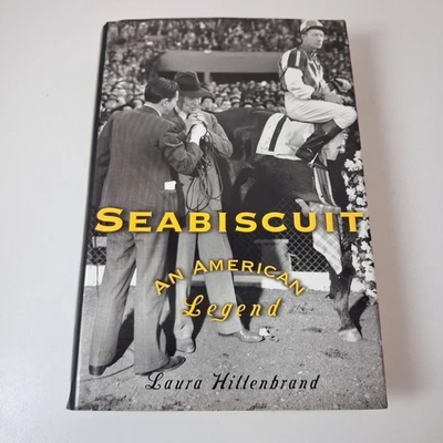 Seabiscuit An American Legend Laura Hillenbrand Hardcover Horse Racing Book - Image 1 of 4