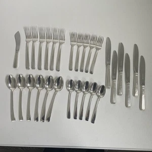 Towle Sterling Silver Flatware Set Craftsman 29 Pieces Not Scrap READ DESCRIPTIO - Picture 1 of 22