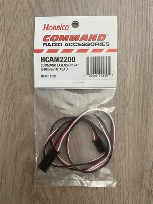 Hobbico Command Radio Futaba J Extension 24" (610mm) HCAM2200 NEW sealed - Image 1 of 4