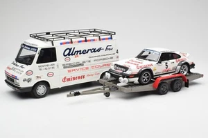 OT374 Porsche 911 SC Gr4 + Citroen C35 Rally Portugal 1981 Otto 1/18 - Foto 1 di 8