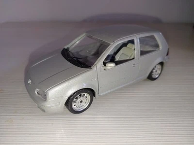 Volkswagen Golf 1/24 Burago Bburago Made In Italy Vintage Con Difetti Vedi Leggi - Immagine 1 di 4