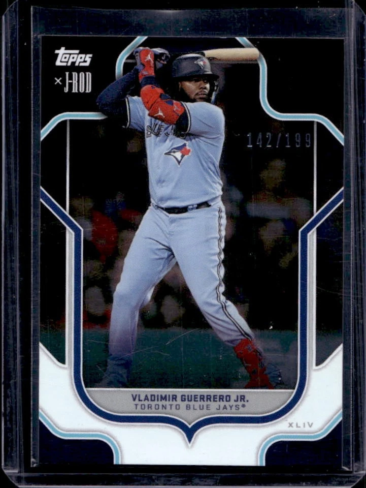 2023 Topps x J-Rod The Show Out Collection Vladimir Guerrero Jr. Silver #142/199 - Image 1 of 2