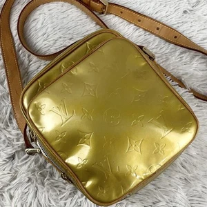 Louis Vuitton Leather Shoulder Bag Verni Monogram Worcester - Picture 1 of 10
