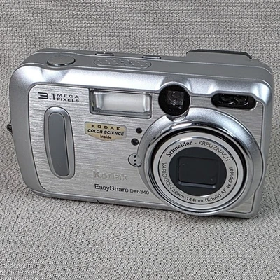 Câmera Digital Kodak Easy Share Prata DX6340 3.1MP - Funciona Ótimo - Excelente!  - Imagem 1 de 4