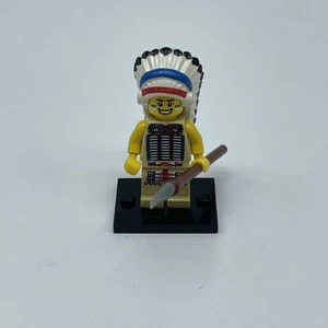 LEGO Chief Indian Mini-figures 2011 SERIES 3 Retired 8803 Individual Loose - Picture 1 of 5
