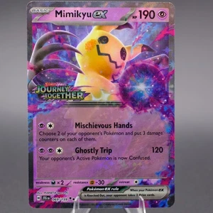 Mimikyu ex 069/159 Double Rare SV09: Gemeinsam reisen gestempelt NM - Bild 1 von 2