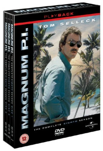 Magnum PI The Complete Eighth Season (2008) Tom Selleck 3 Region 2 DVD Like New - Image 1 of 1