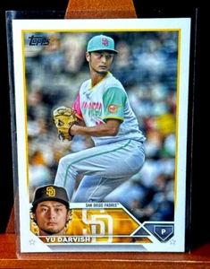 2023 Topps Serie 1 YU DARVISH #279 Advanced Stats SP /300 SAN DIEGO PADRES - Foto 1 di 2