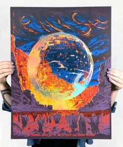 Phish Foil Poster Sphere Las Vegas Paul Kreizenbeck  Signed LE #’d /600 NOT AP - Picture 1 of 1