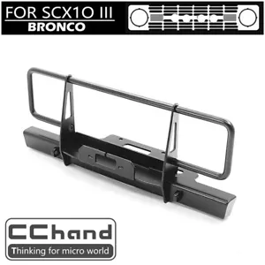 Parachoques delantero de metal para chand Axial SCX10 III BRONCO - Imagen 1 de 3