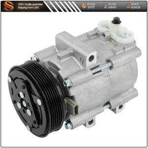 AC A/C Compressor Fits 2003-2007 Ford Focus 2.0 2.3L CO 35110C 1 Year Warranty - Picture 1 of 7