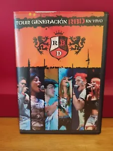 RBD (Rebelde) Tour Generacion En Vivo (DVD) Pre-owned  - Picture 1 of 3