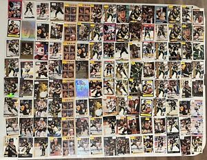Mario Lemieux 335 Hockey Card Lot- Pittsburg Penguins Hall Of Fame