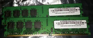 ALTEX AVF6428U52E5667FX-NYXP1 1 DDR2 667 UDIMM ROHS 1GB - Picture 1 of 1