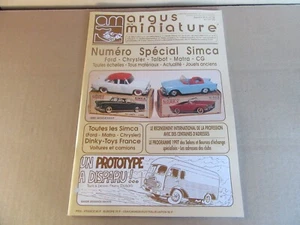 537I Argus Miniature #182 Special Simca 11/12 1996 Magazine 84 Pages - Picture 1 of 8