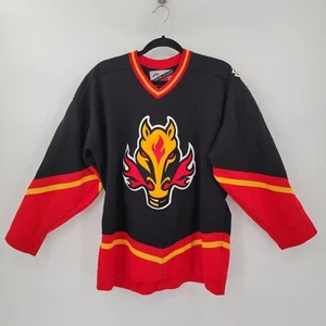 VNTG Pro player NHL Men's Medium Calgary Flames Blasty NHL Jersey Black Alt - Bild 1 von 18