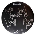 Metallica Signed Drum Jason Newsted Band Autographed Drum (Staind Hetfield Lars)