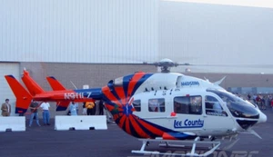 ROBAN 800Size ARF EC-145 Lee county RC Helicopter T1 Version Scale Model - Picture 1 of 3