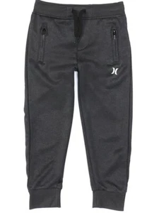 HURLEY Boys Terry Zip Pocket Drawstring Jogger-Size 4 (NWT) - Picture 1 of 7