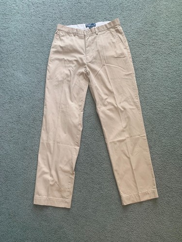 LAUREN RALPH LAUREN Polo Ralph Lauren Classic Fit marrone chiaro pantaloni classici semi large (SL)