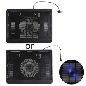 Laptop Cooler Cooling Pad 12-14 Inch Gamer USB Slim Portable Gaming Stand - Photo 1/8