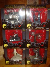 DISNEY THE NIGHTMARE BEFORE CHRISTMAS THE CUT SERIES 1 FIGURE SET OF 6 HANGING
