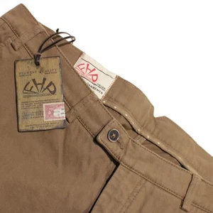 Hiltl NWT Chinos / Casual Pants Size 34 US In Solid Beige Cotton Blend - Picture 1 of 11